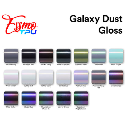 Galaxy Dust Gloss Aqua Purple PPF TPU Paint Protection Film Full Roll Special Order