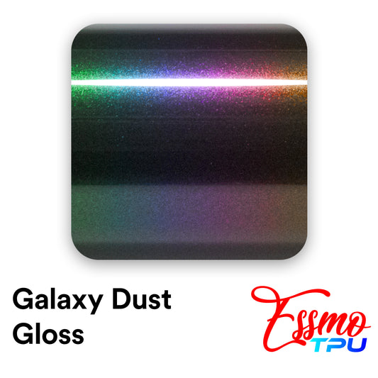 Galaxy Dust Gloss Spectrum Purple Green Dry Apply PPF TPU Paint Protection Film