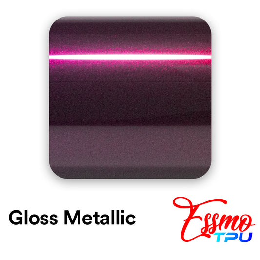 Gloss Metallic Amethyst Purple Dry Apply PPF TPU Paint Protection Film