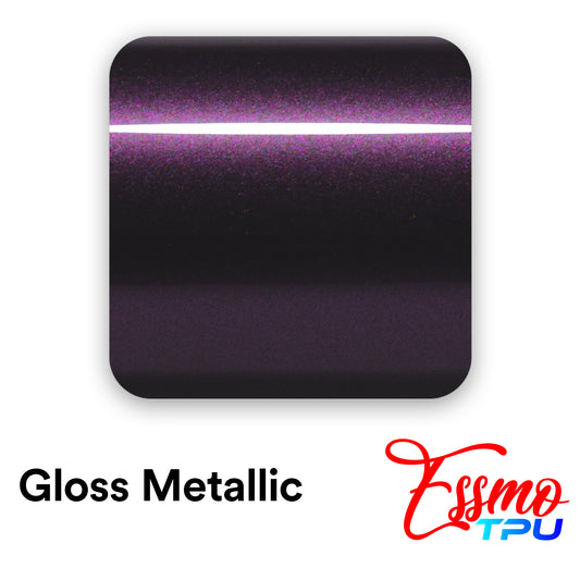 Gloss Metallic Deep Amethyst Dry Apply PPF TPU Paint Protection Film
