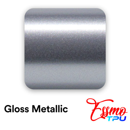 Gloss Metallic GT Silver Dry Apply PPF TPU Paint Protection Film
