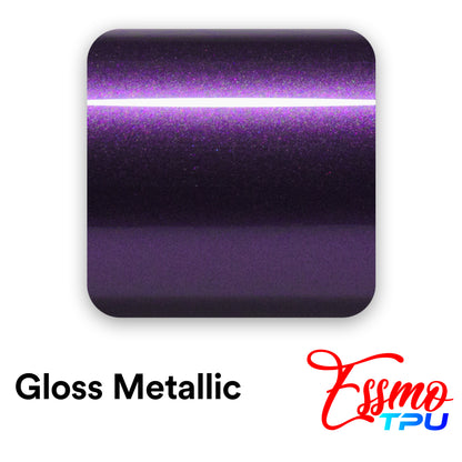 Gloss Metallic Nightfall Purple Dry Apply PPF TPU Paint Protection Film