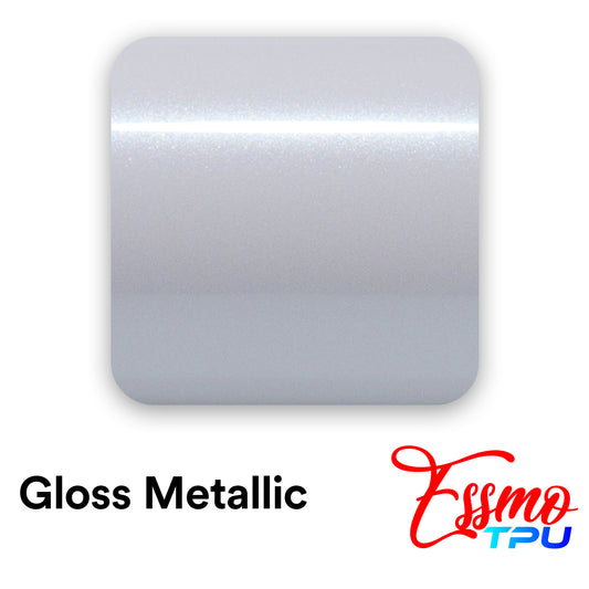 Gloss Metallic Pearl White Dry Apply PPF TPU Paint Protection Film