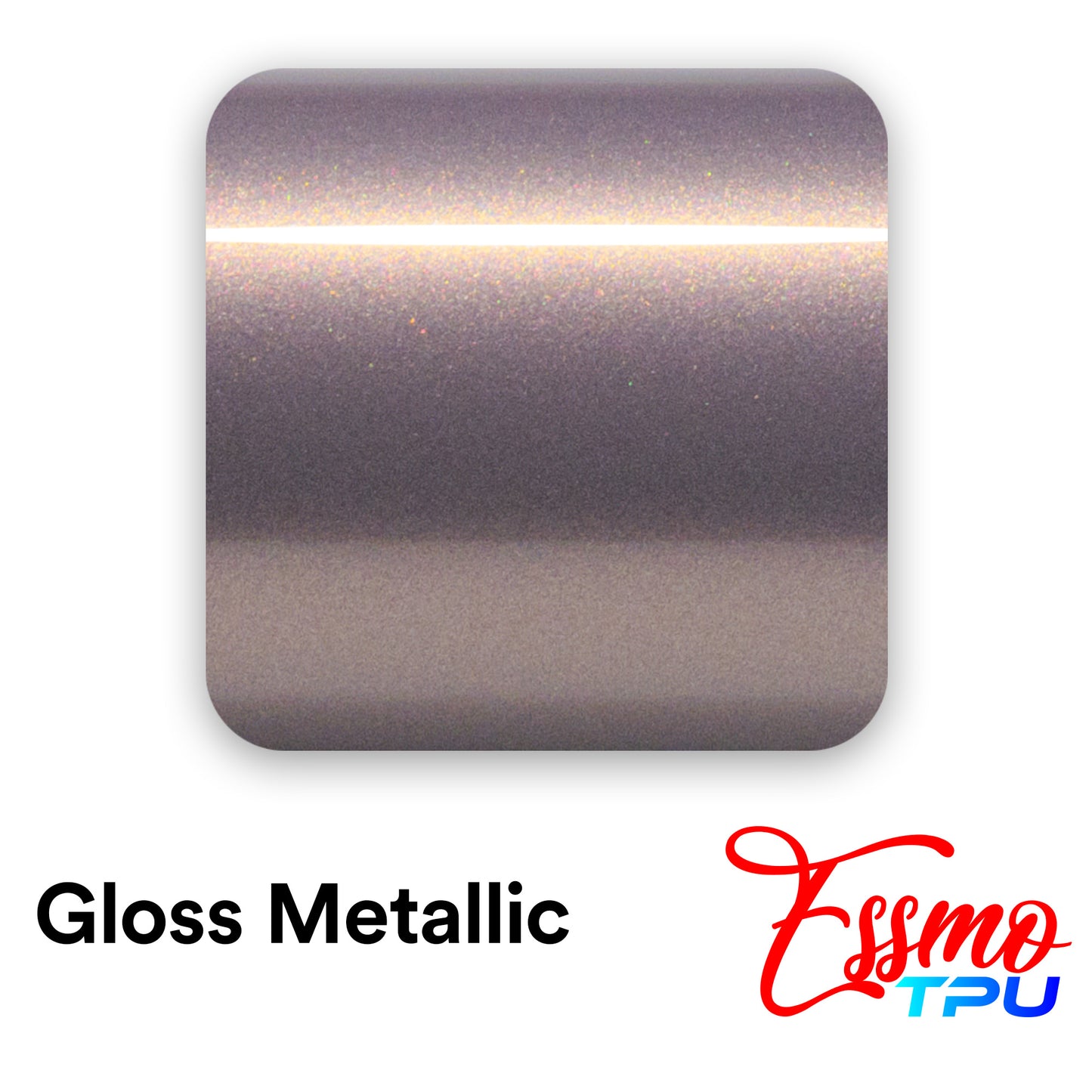 Gloss Metallic Smoky Pearl Pink Dry Apply PPF TPU Paint Protection Film