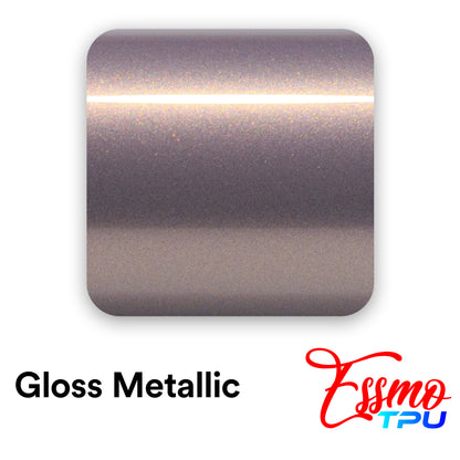 Gloss Metallic Smoky Pearl Pink Dry Apply PPF TPU Paint Protection Film