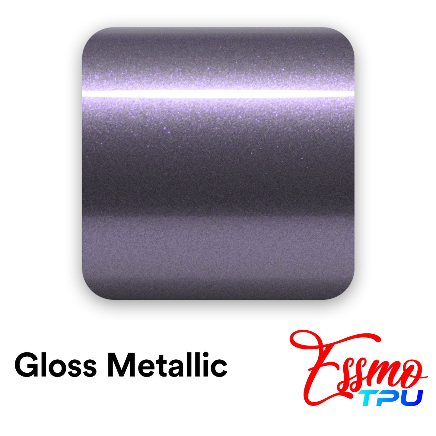 Gloss Metallic Spirit Violet Dry Apply PPF TPU Paint Protection Film