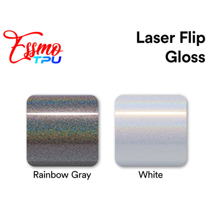 Laser Flip Gloss White Dry Apply PPF TPU Paint Protection Film