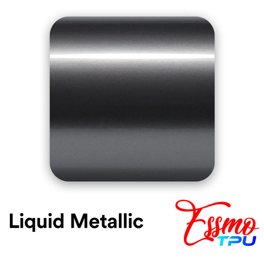 Liquid Metallic Crescent Gray Dry Apply PPF TPU Paint Protection Film