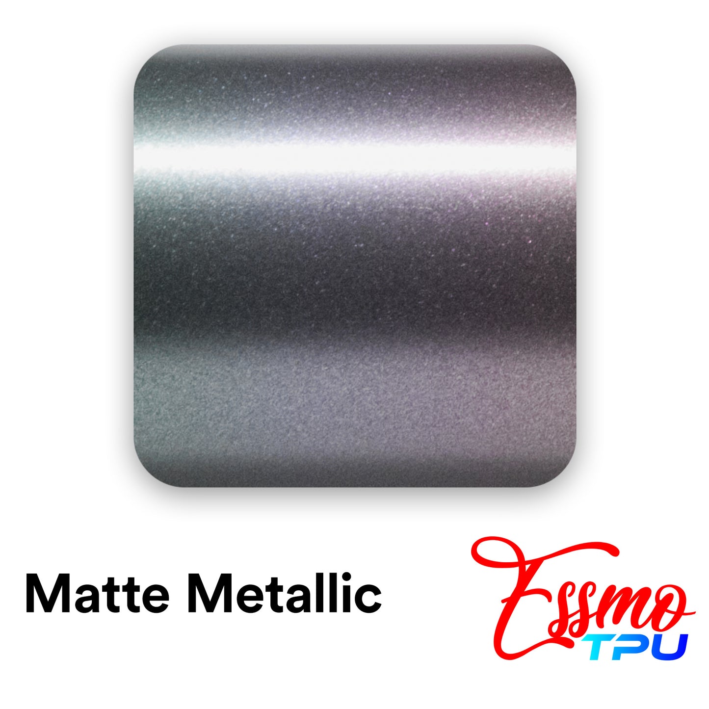 Matte Metallic Carpi Gray Purple Dry Apply PPF TPU Paint Protection Film