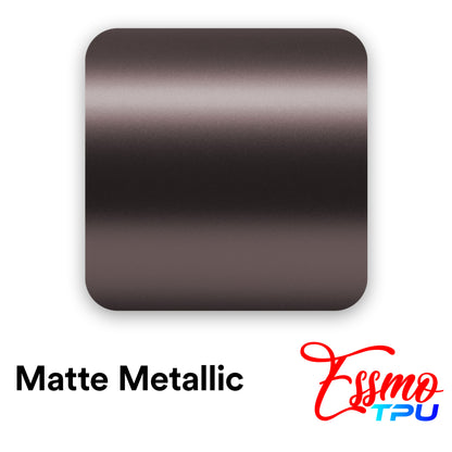 Matte Metallic Flame Brown Dry Apply PPF TPU Paint Protection Film
