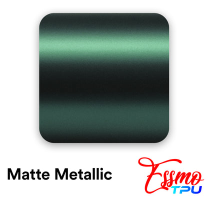 Matte Metallic Flame Green Dry Apply PPF TPU Paint Protection Film