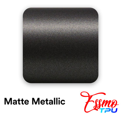 Matte Metallic Graphite Gray Dry Apply PPF TPU Paint Protection Film