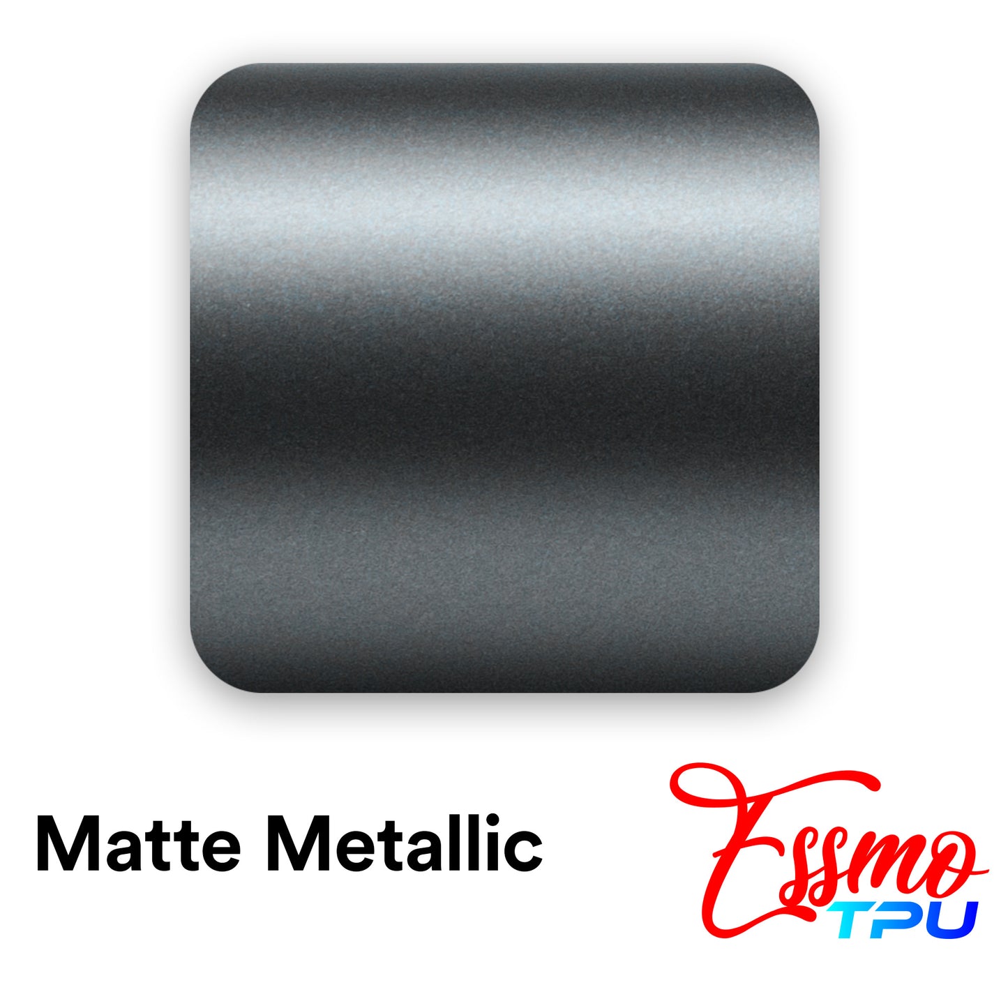 Matte Metallic Gray Blue Dry Apply PPF TPU Paint Protection Film