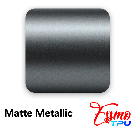 Matte Metallic Gray Blue Dry Apply PPF TPU Paint Protection Film