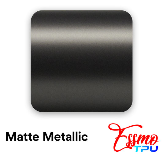 Matte Metallic Hidden Black Dry Apply PPF TPU Paint Protection Film