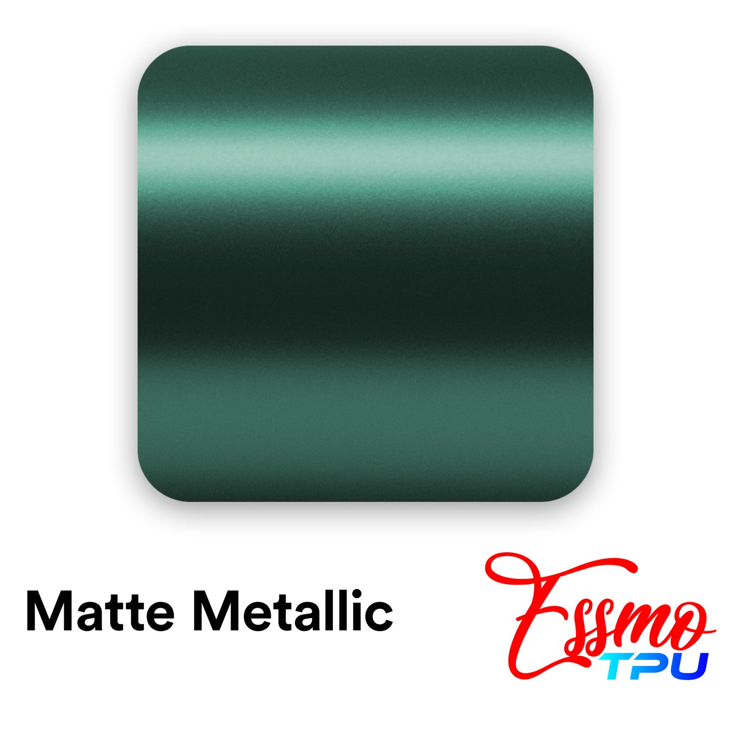 Matte Metallic Racing Green Dry Apply PPF TPU Paint Protection Film
