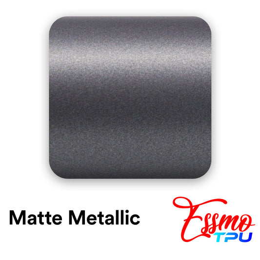 Matte Metallic Selenite Gray Dry Apply PPF TPU Paint Protection Film