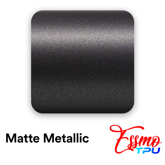 Matte Metallic Space Gray Dry Apply PPF TPU Paint Protection Film