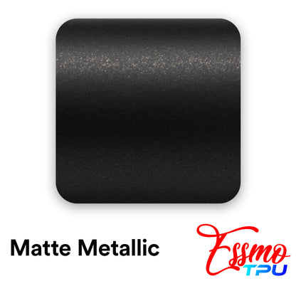 Matte Metallic Stellar Black Dry Apply PPF TPU Paint Protection Film
