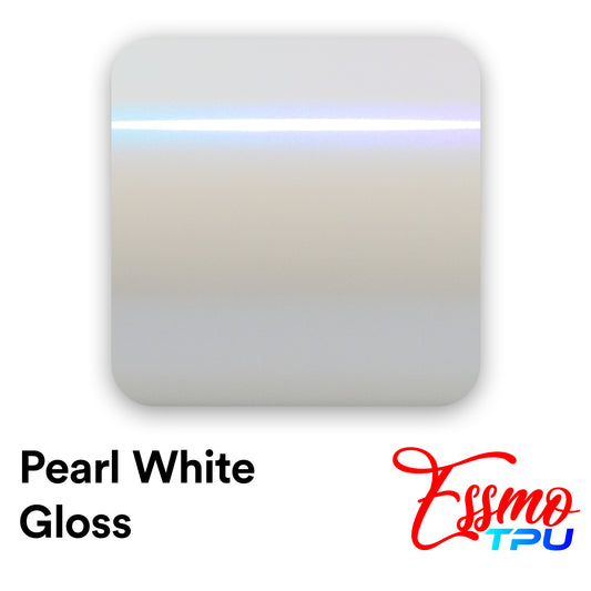 Pearl White Gloss Blue Dry Apply PPF TPU Paint Protection Film