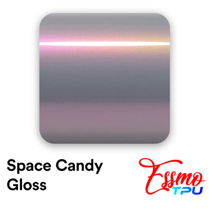 Space Candy Gloss Gray Red Dry Apply PPF TPU Paint Protection Film