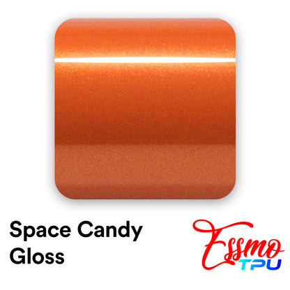 Space Candy Gloss Racing Orange Dry Apply PPF TPU Paint Protection Film