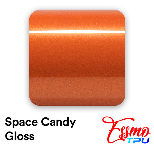 Space Candy Gloss Racing Orange Dry Apply PPF TPU Paint Protection Film