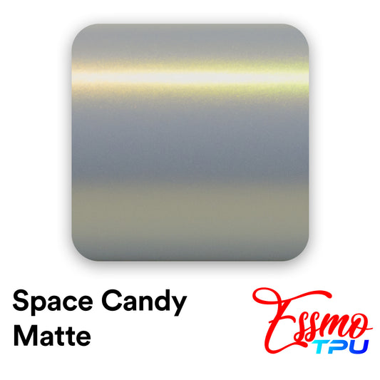 Space Candy Matte Platinum Gold Dry Apply PPF TPU Paint Protection Film