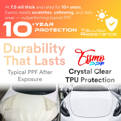 2021 Audi e-Tron Coupe PPF Paint Protection Film Clear Pre Cut