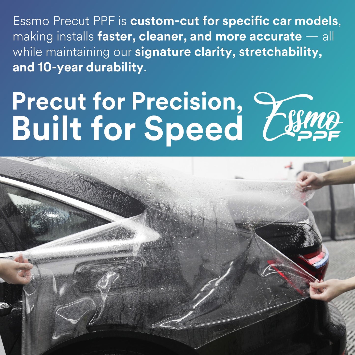 2022 Audi e-Tron GT RS PPF Paint Protection Film Clear Pre Cut