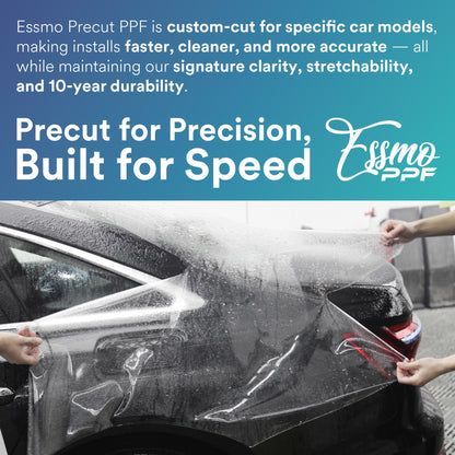 2025 Alfa Romeo Stelvio Base PPF Paint Protection Film Clear Pre Cut