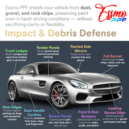 2021 Audi e-Tron Coupe PPF Paint Protection Film Clear Pre Cut