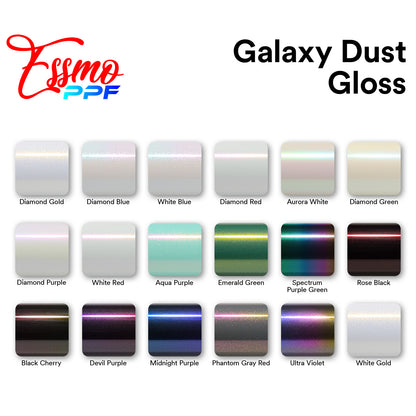 PPF Paint Protection Film TPU Galaxy Dust Gloss Aqua Purple Full Roll Special Order
