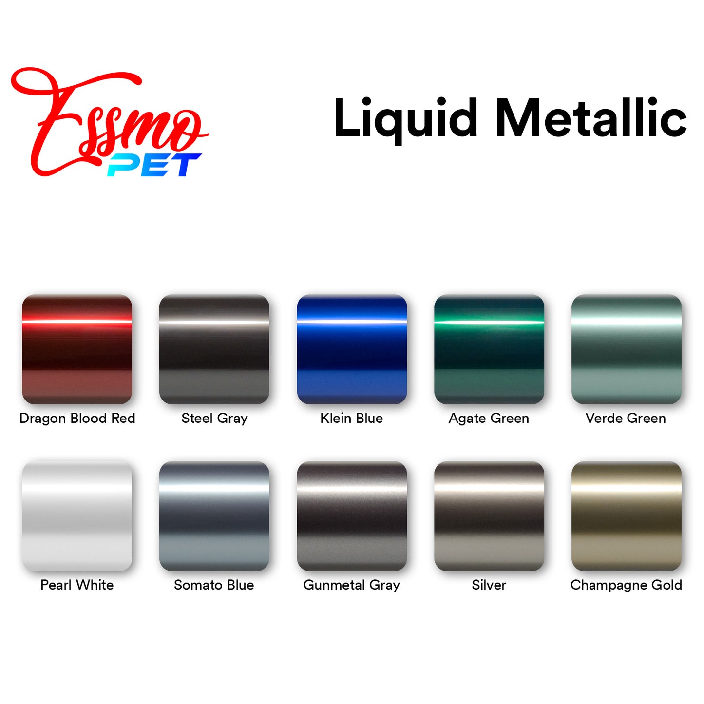 PPF Paint Protection Film TPU Liquid Metallic Silver Full Roll Special Order