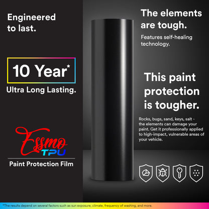 Matte Clear PPF Paint Protection Film Pro TPU Invisible Scratches Shield Wrap DIY