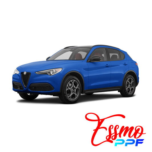 2021 Alfa Romeo Stelvio Sports PPF Paint Protection Film Clear Pre Cut