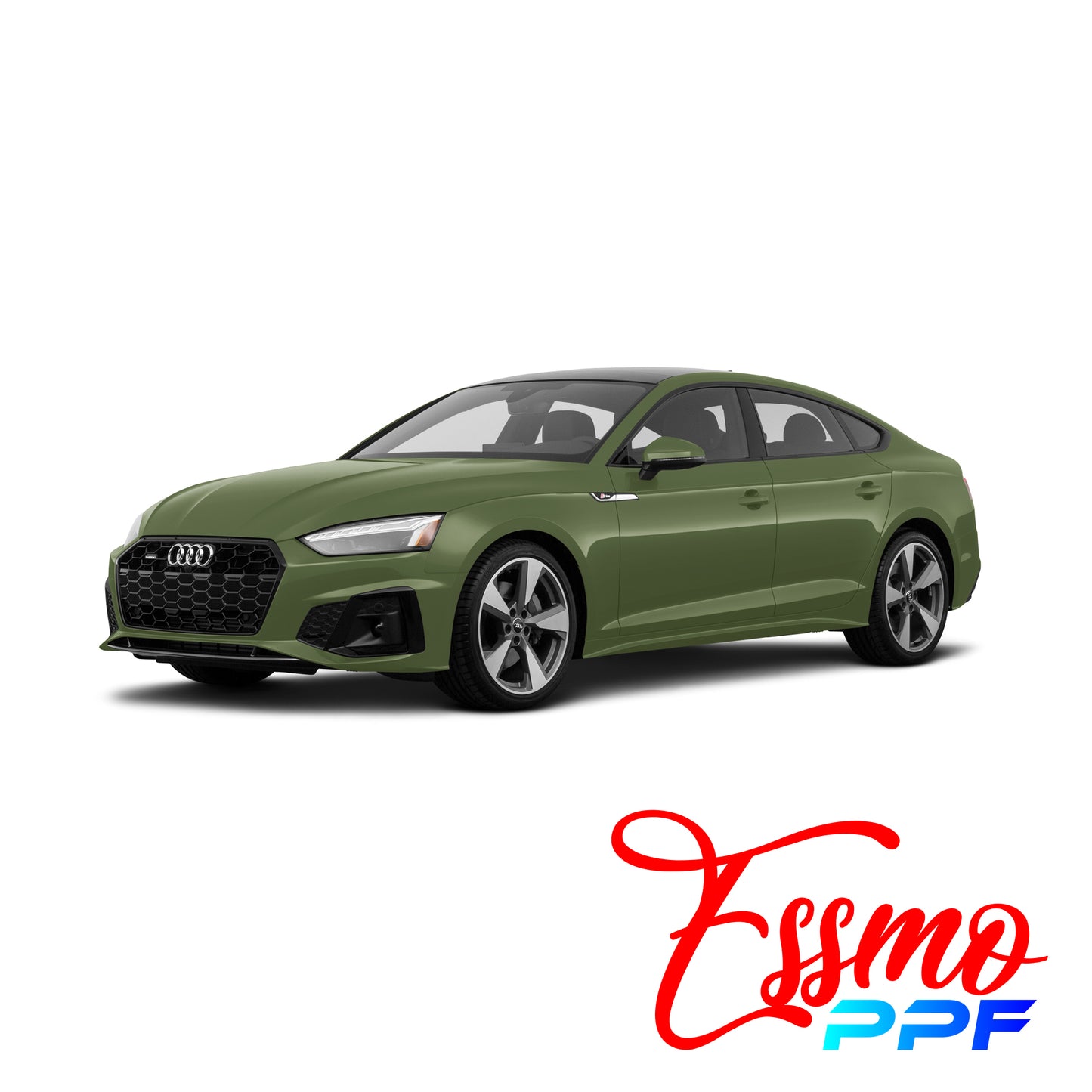 2021 Audi A5 Four-door Coupe Sports PPF Paint Protection Film Clear Pre Cut