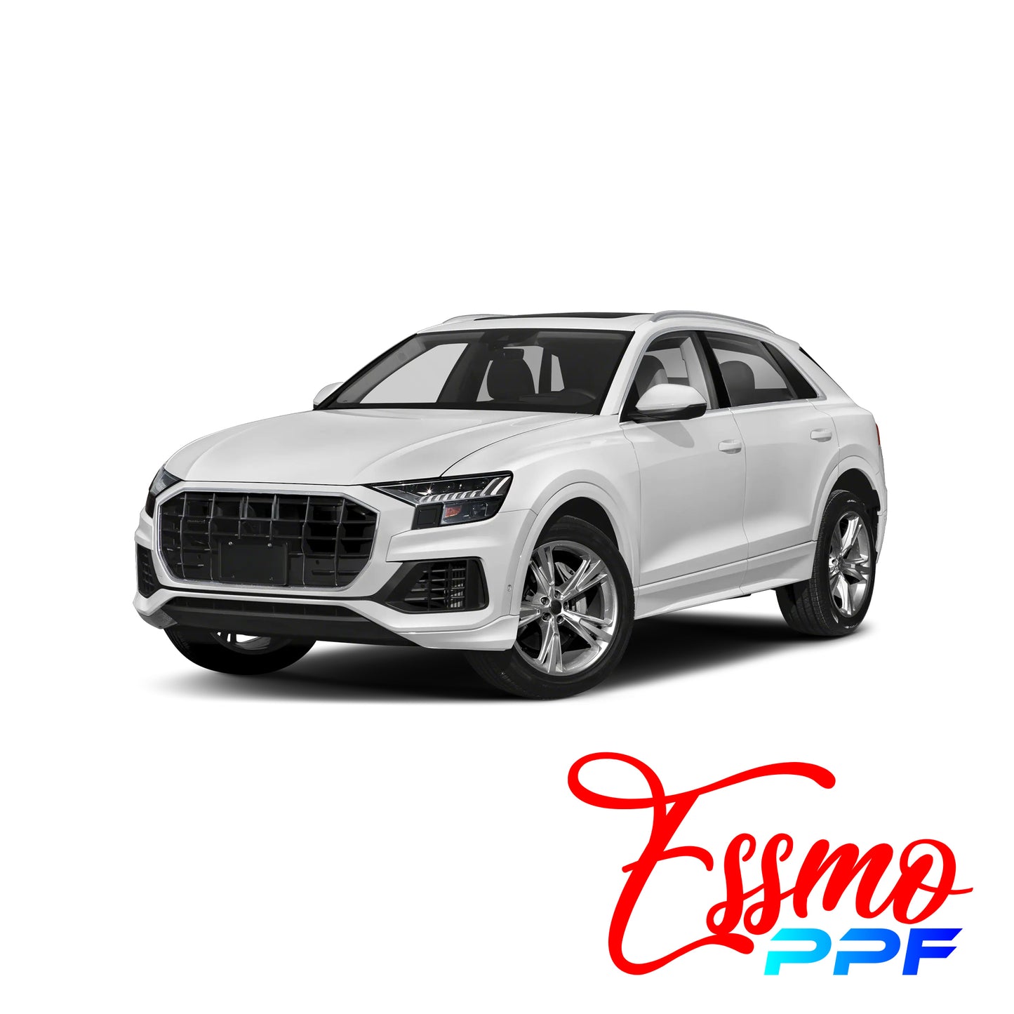 2019 Audi Q8 Base PPF Paint Protection Film Clear Pre Cut