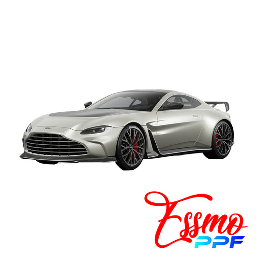 2022 Aston Martin Vantage V12 Coupe PPF Paint Protection Film Clear Pre Cut