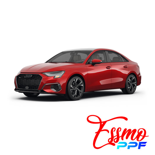2021 Audi A3 Sports PPF Paint Protection Film Clear Pre Cut
