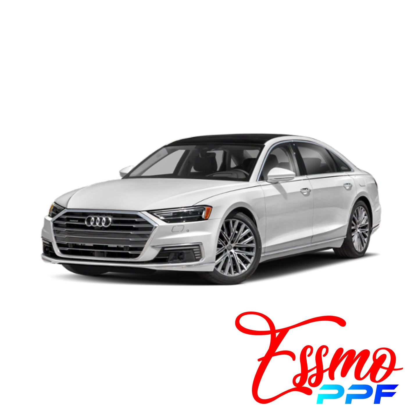 2021 Audi A8 L PHEV PPF Paint Protection Film Clear Pre Cut