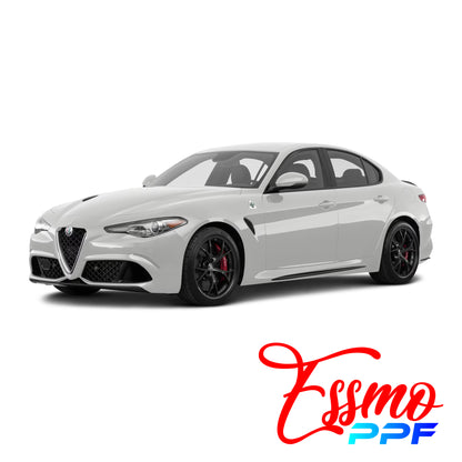 2017 Alfa Romeo Giulia Quadrifoglio PPF Paint Protection Film Clear Pre Cut