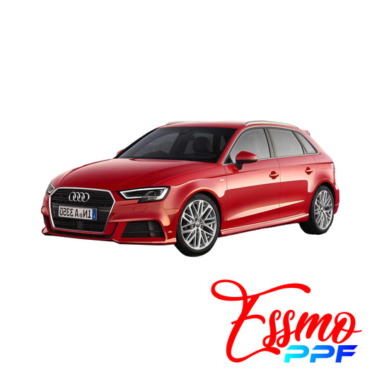 2017 Audi A3 Hatchback Sports PPF Paint Protection Film Clear Pre Cut