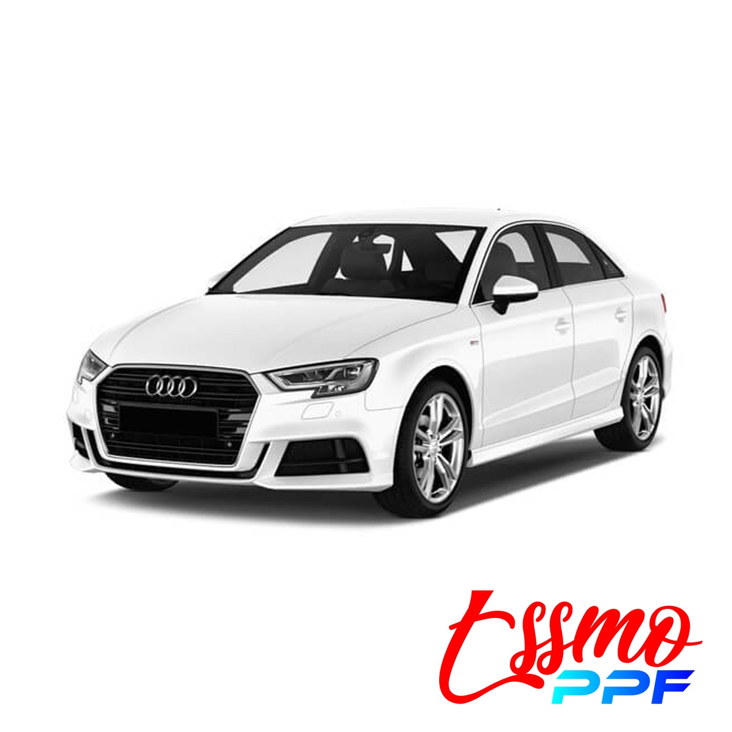 2017 Audi A3 Sports PPF Paint Protection Film Clear Pre Cut