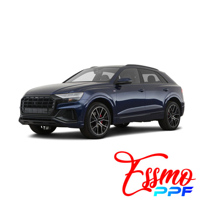 2019 Audi Q8 Sports PPF Paint Protection Film Clear Pre Cut