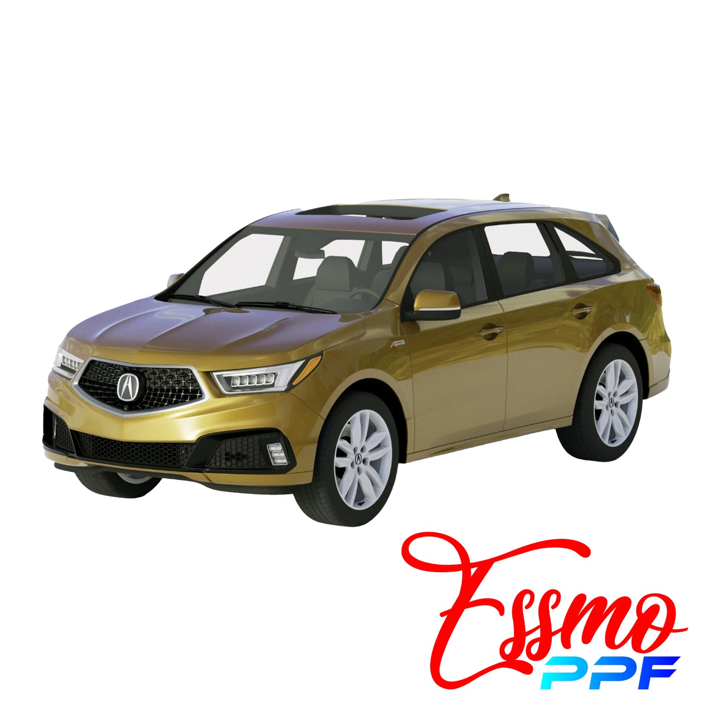 2019 Acura MDX PPF Paint Protection Film Clear Pre Cut