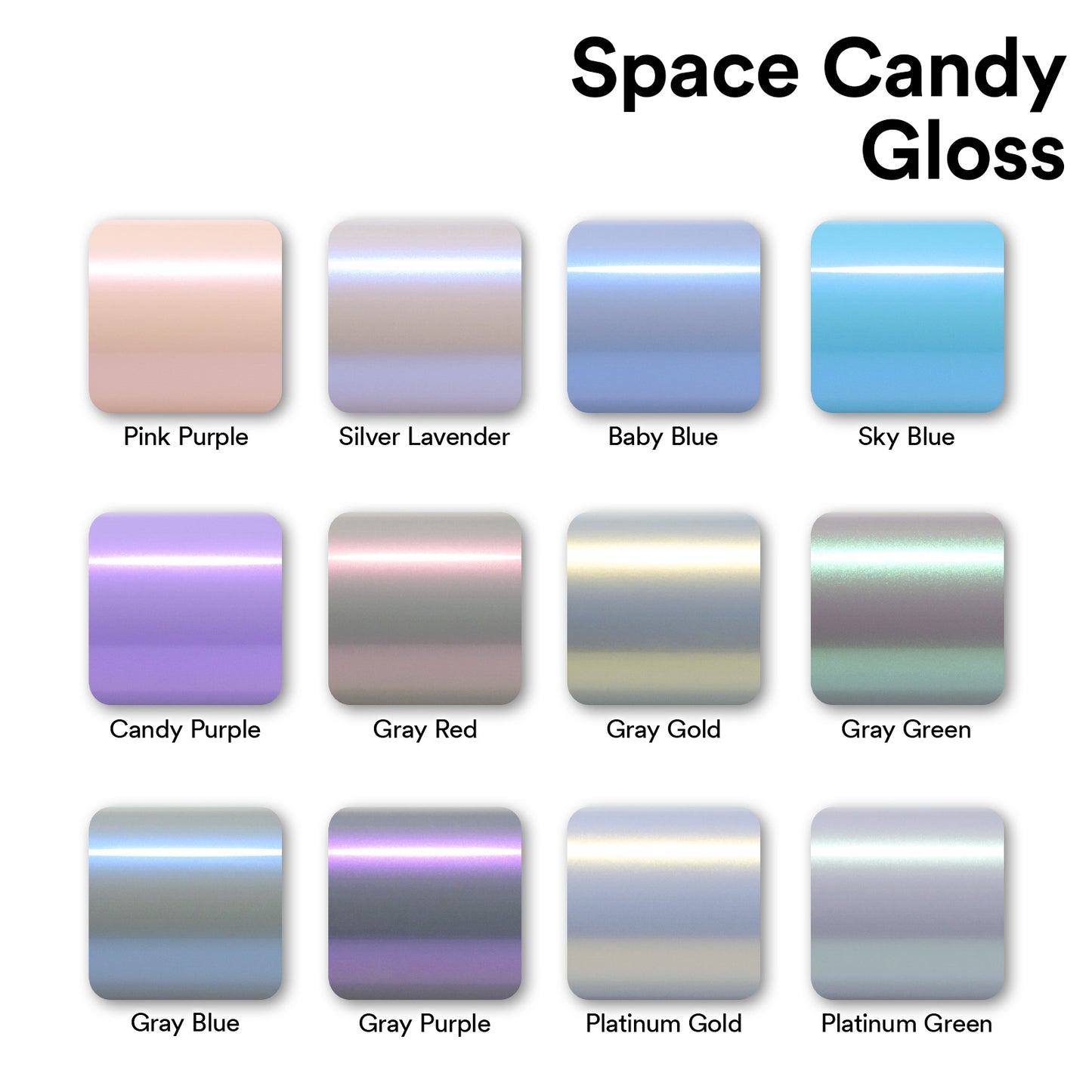 Space Candy Gloss Pink Purple Vinyl Wrap