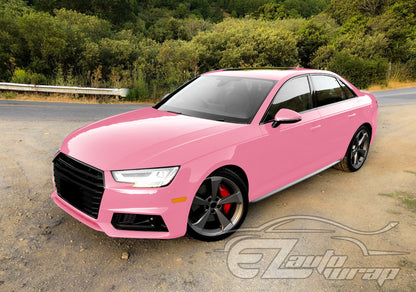 High Gloss Light Pink Vinyl Wrap