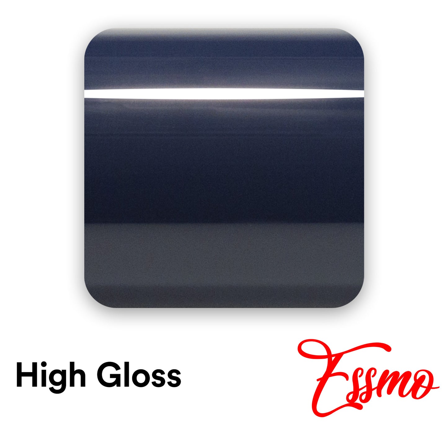 High Gloss Midnight Blue Vinyl Wrap