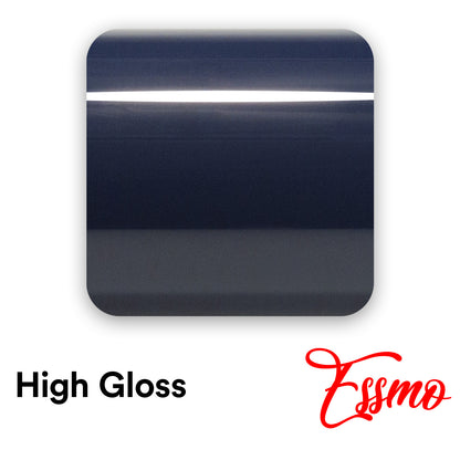 High Gloss Midnight Blue Vinyl Wrap